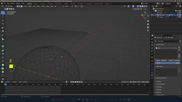 Master 3D Cloth Simulation - Blender - PIXXO 3D_4