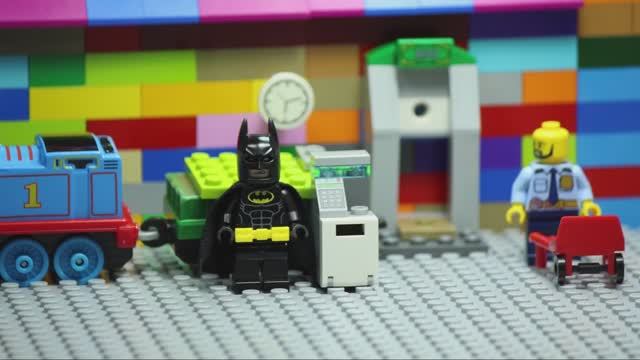 Lego Batman And Thomas Vs Joker