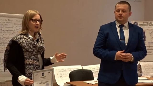 Анна Опиц о проекте "Мосты для демократии в Харьковской области"