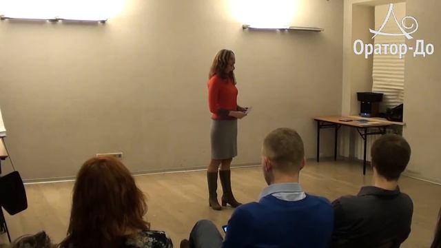 Анжелика Козленко. Отзыв о тренинге ораторского искусства от Владимира Брика.