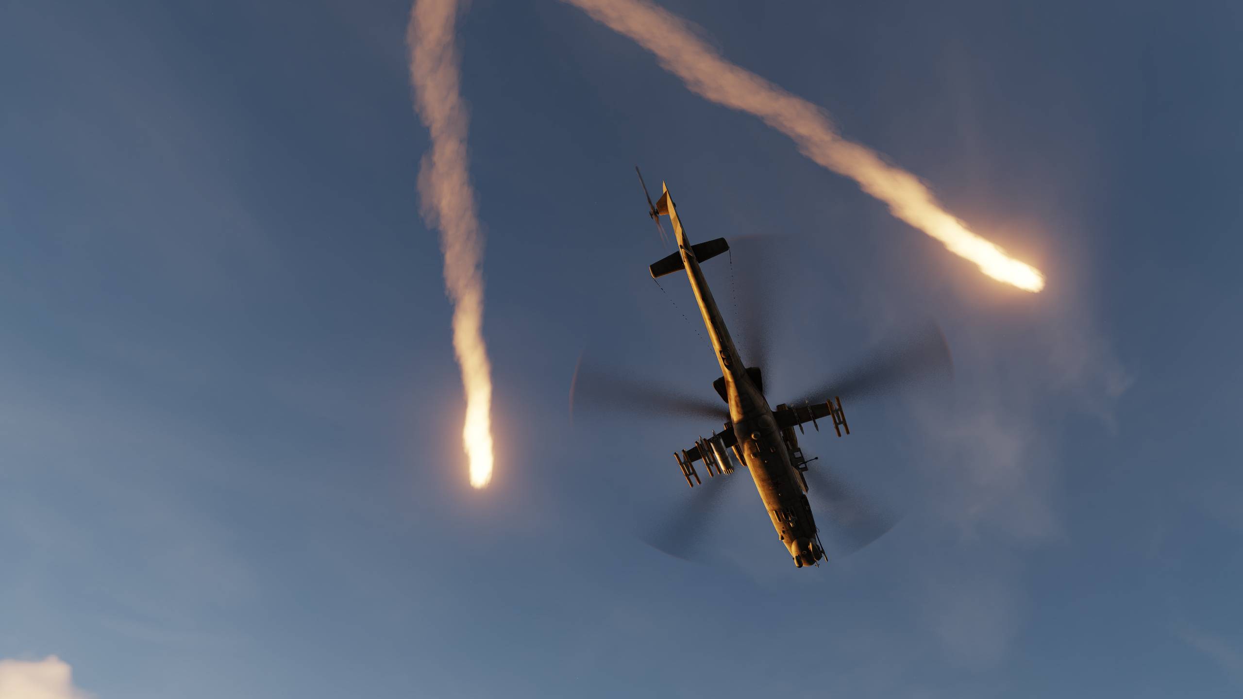 Ми-24 против всех или как я праздновал день армейской авиации России | DCS World
