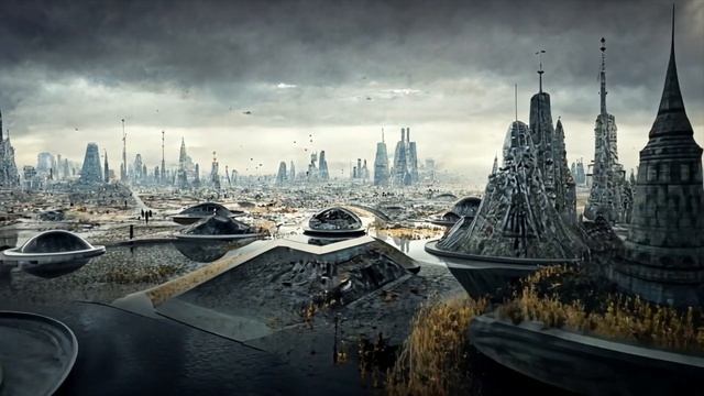 Futuristic cities III