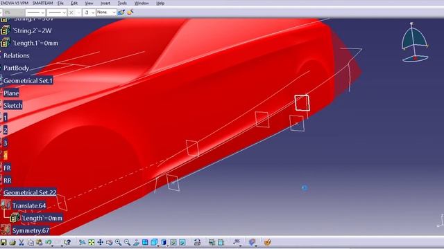 KAIZEN DESIGN BY CATIA  (Minor change( example: change from Sedan model to hatchback model)