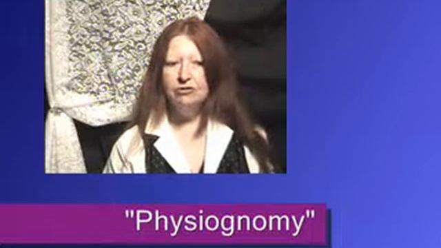 Witch Words - 'Physiognomy'