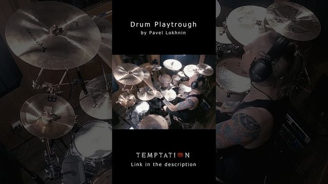 Temptation - Drum Playtrough by Pavel Lokhnin #drums #drummer