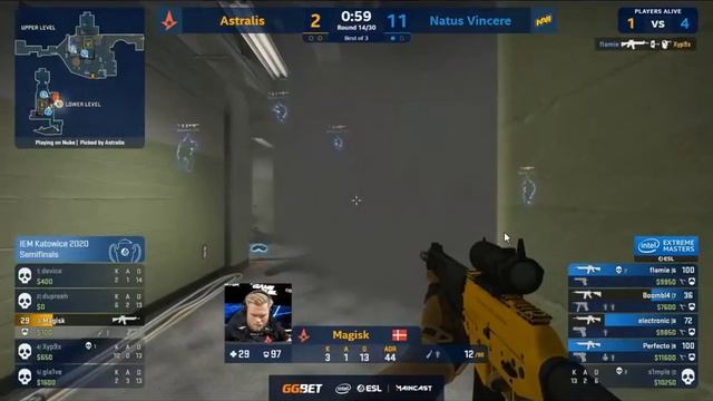 [RU] Natus Vincere vs Astralis (1-0) BO3 | IEM Katowice 2020