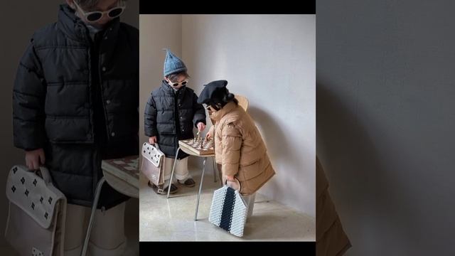 куртка теплая детская