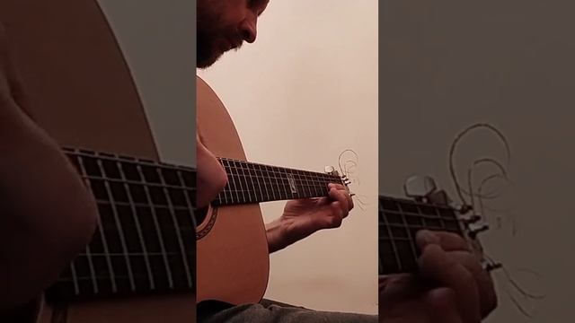 Фрагмент пьесы для гитары - Guitar piece fragment