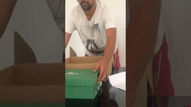 LACOSTE Court Slam Tênis Masculino • Unboxing