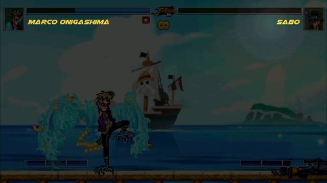 CHARS MUGEN -  NEW MARCO  VS SABO JUMP FORCE MUGEN ANDROID E PC