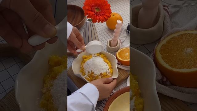 🍊 Пирог с апельсиновой начинкой