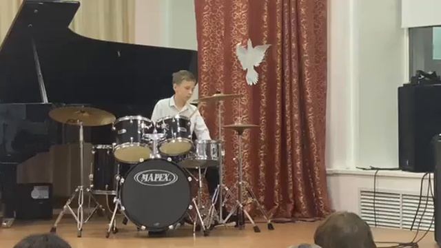 Комбат - Любэ drum cover Шаравара Ярослав 12 лет, 5 класс