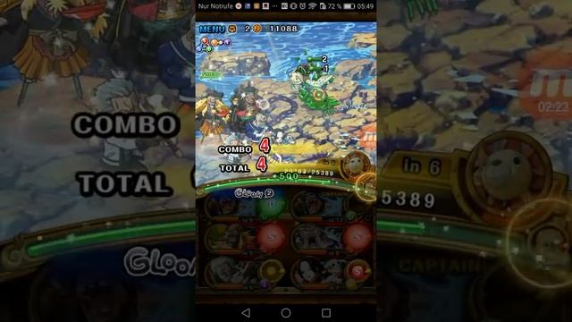 OPTC 60 Stamina Sabo w 6* Blackbeard( save run )