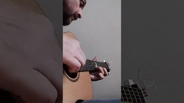 Фрагмент пьесы для гитары - Guitar piece fragment