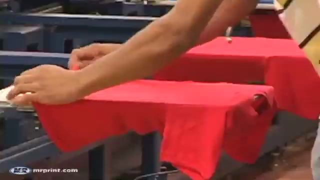 30000 футболок в смену на M&R