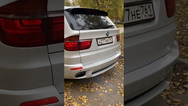 выхлоп BMW X5 E70