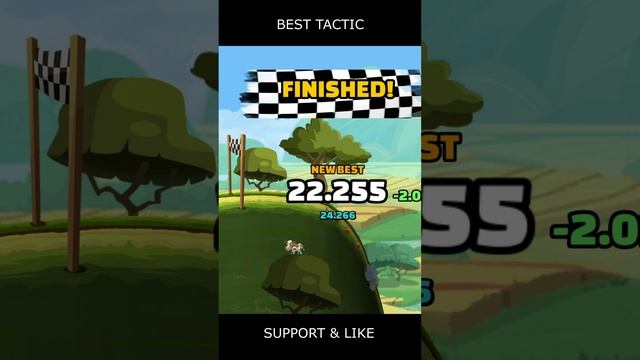 🤔 MINI-Bus Is A TOP? 🤔 (Longest Time WR) - Hill Climb Racing 2 #shorts #hcr2
