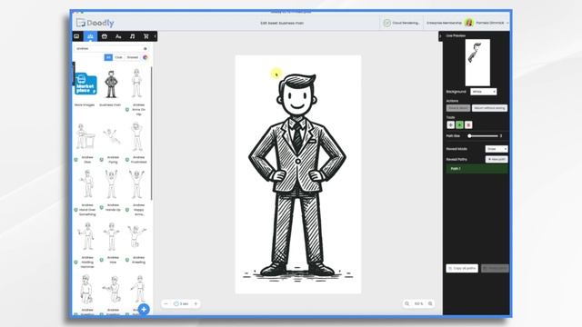 Creating Doodly Characters with AI