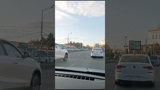 поворот на лево с нескольких полос