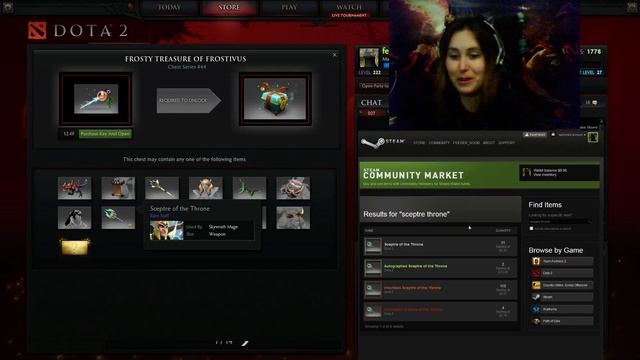 Dota 2 Mythical Crafting and Ancient Scroll Case/Earth Essence Mini-Unbox