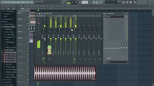 Эффективный способ создания сабмиксов в микшере FL Studio