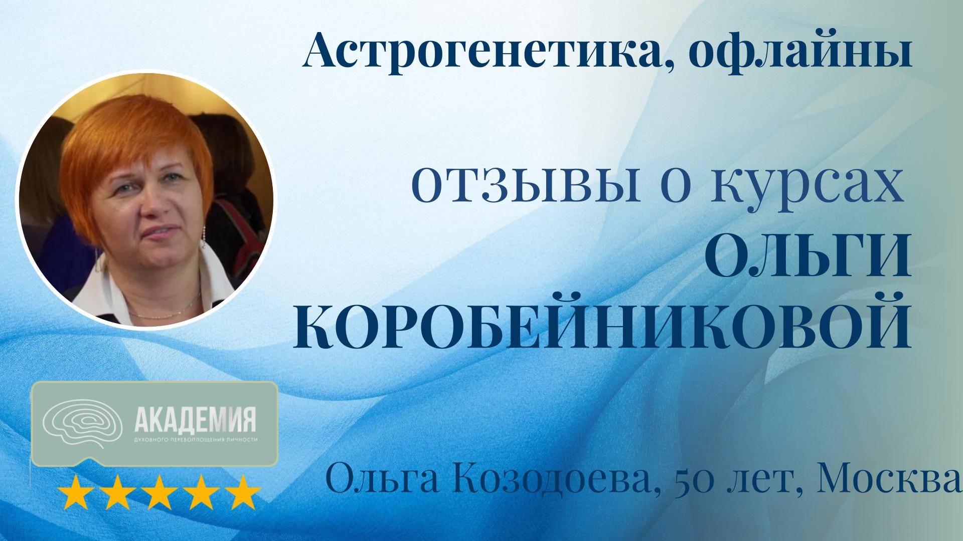 155. Ольга Козодоева, 50 лет, Москва.