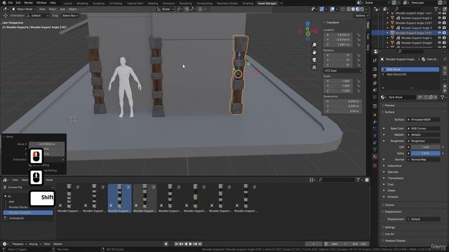 Lesson 16 - Constructing Your First Wooden Framework in Blender