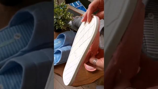 Тапочки домашние женские с открытым носом SM 352 110