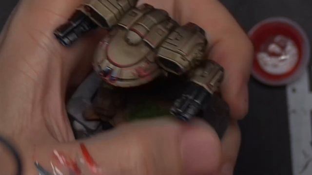 Lets Paint Battletech: Tutorial Turkina Part Six - Jeweling With Speed Paints