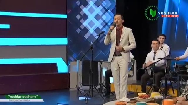 Даминжон Қосимов ёшлар каналида ғийбатчи қушиқ муаллифи Жасурбек Мирзахмедов