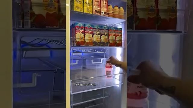 АСМР Заполняем холодильник