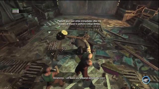 Batman: Arkham City Defeating "Hammer"/Achievement