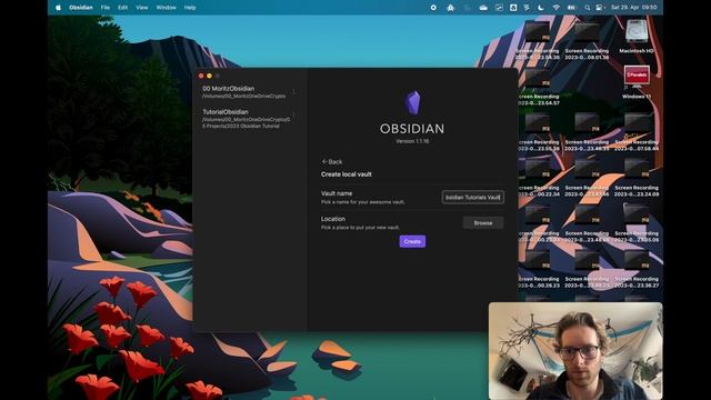 Obsidian Tutorial - Create Vault (3/24)