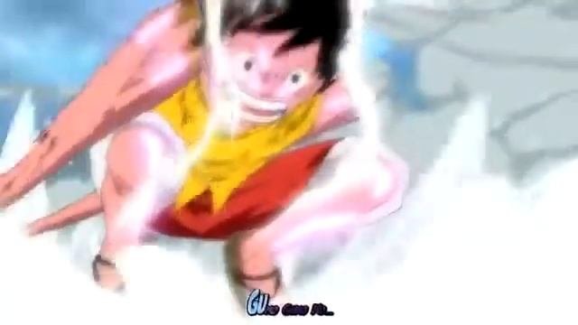 Ruffy vs Mihawk Full Fight!!! (sub)