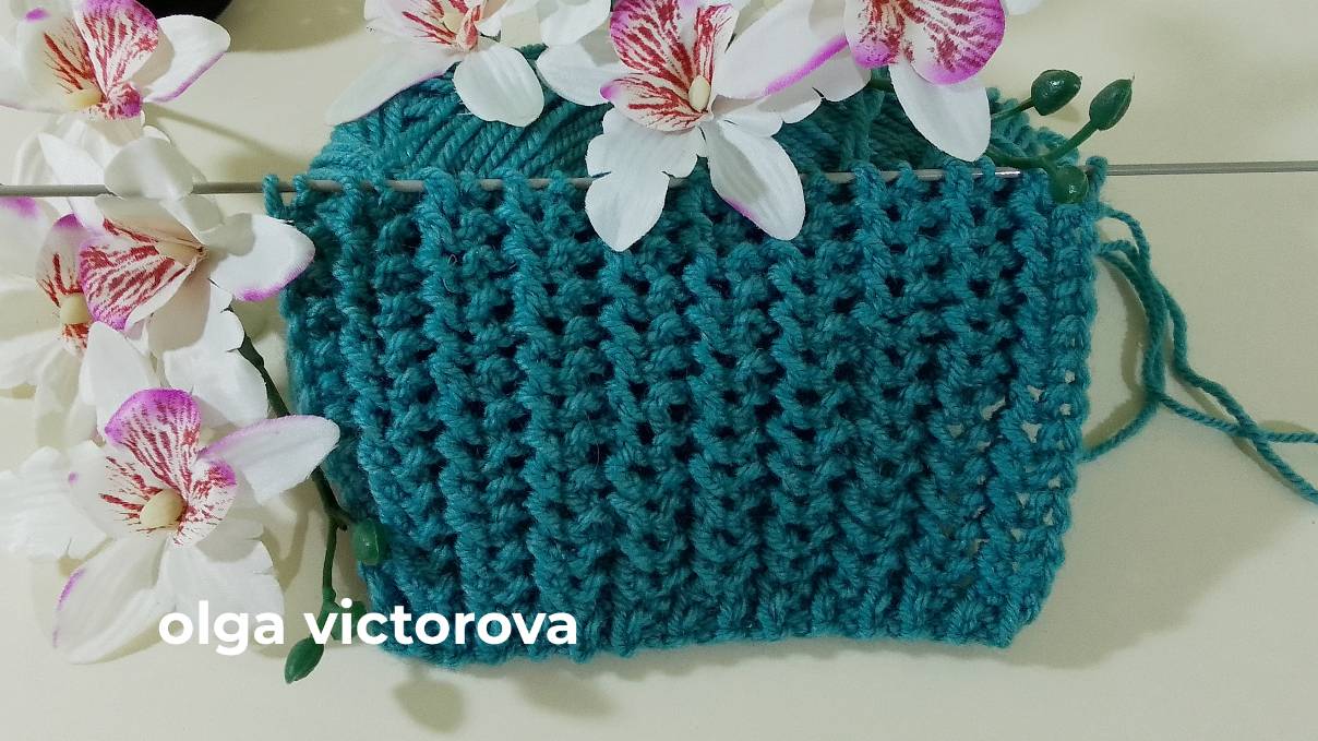 425 ДВУХСТОРОННИХ УЗОР ИЗ 1 РЯДА Вязание Узоры спицами