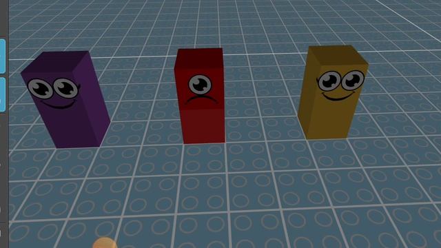 number blocks draw bricks S1 E11 состав числа 4