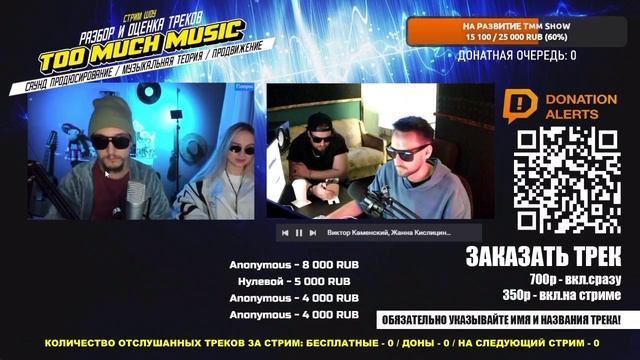 Стрим шоу | РАЗБОР И ОЦЕНКА ТРЕКА | Too much music | ТЫ СТАНЬ ВСЕЛЕННОЙ #новинкимузыки2024