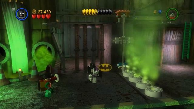 Прохождение Lego Batman 1. Сюжет за героев. Эпизод 3-11. Домашняя территория Джокера