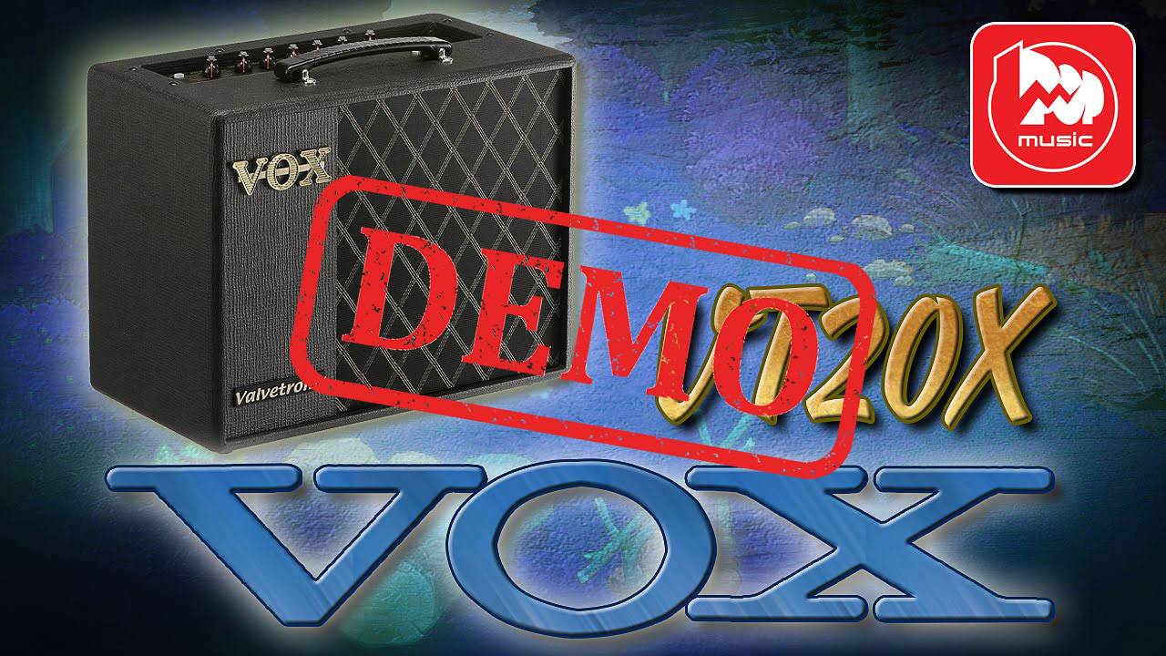 ГИТАРНЫЙ КОМБО VOX VT20X - демонстрация звучания