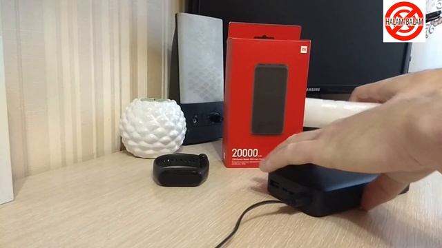 НЕДОРОГОЙ Повер банк для телефона.Внешний АКБ Xiaomi 20000mAh Redmi 18W Fast Charge Power Bank Black