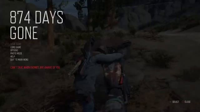 DAYS GONE- Bike Accident