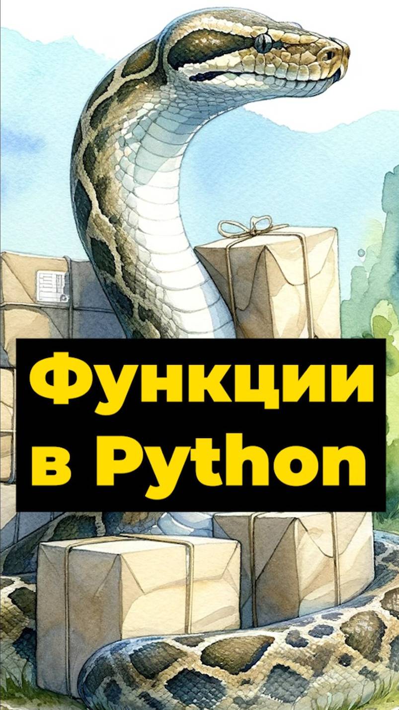 Функции в Python #python #пайтон