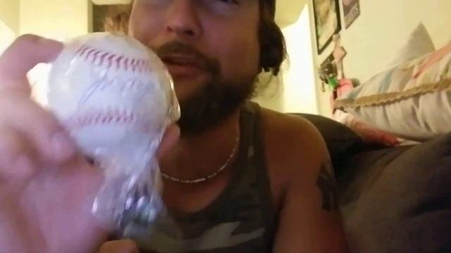 Autographed Baseballs From Dave And Buster's!