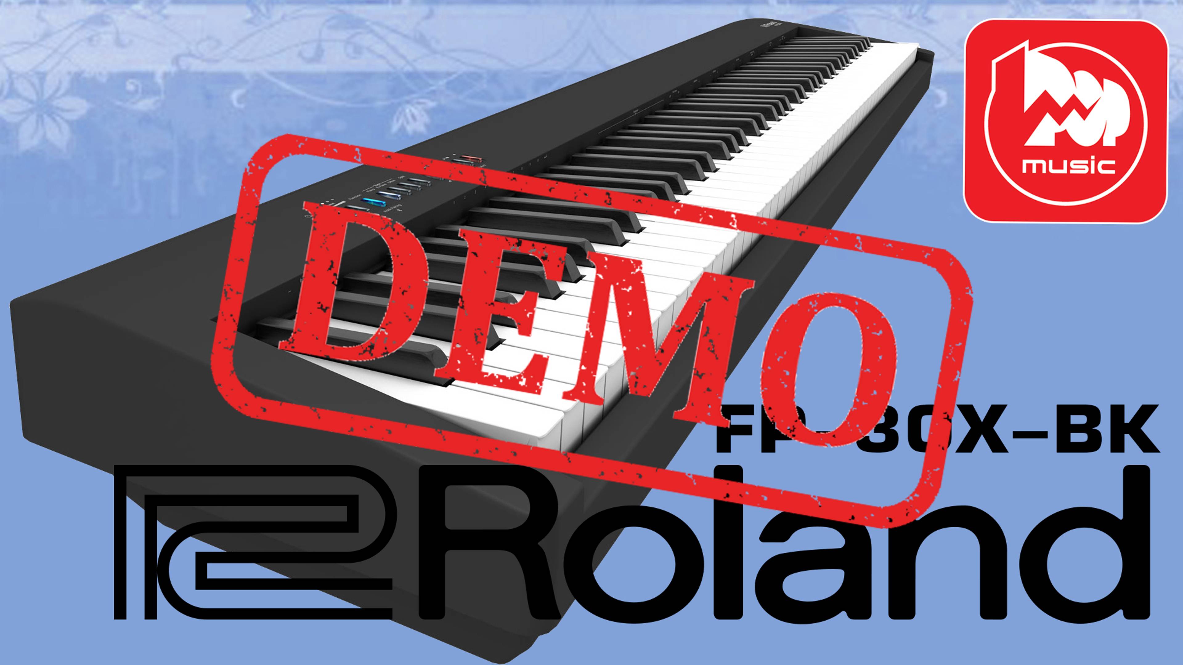 Цифровое пианино ROLAND FP-30X - демонстрация звучания