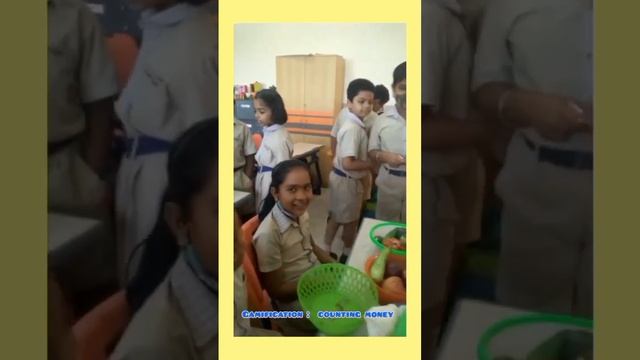 Gamification on counting money.
