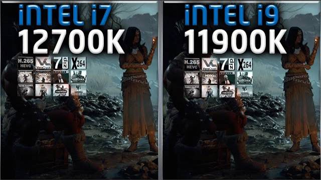 Intel i7 12700K vs i9 11900K Benchmarks – 15 Tests 🔥