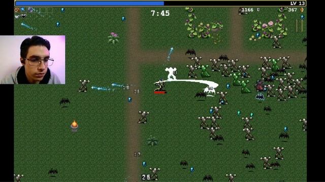 Vampire Survivors 1  ПЕРВОЕ ПРОХОЖДЕНИЕ ИГРЫ