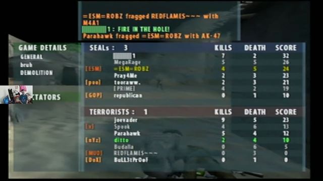 SOCOM 2 Night Stalker ONLINE in 2022 on Sony PlayStation 2 in 1080p