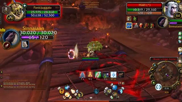 World of Warcraft Xbox controller PVP rank 2v2