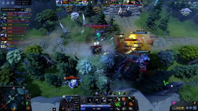 Meracle- (Rank 40) plays Night Stalker Dota 2 Full Game